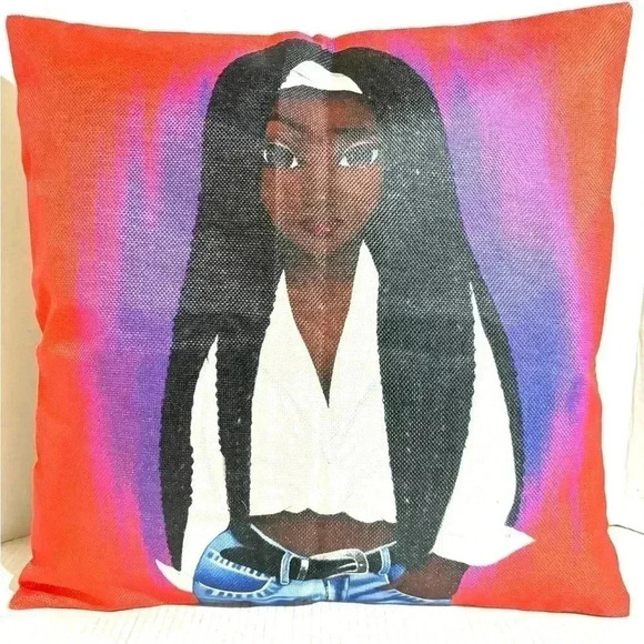 Add some tribal flair to your decor handcrafted zippered pillow case - Picture 1 of 2